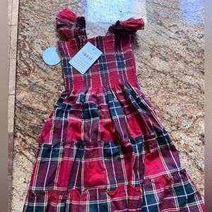 Hill house girls plaid nap dress 9/10
